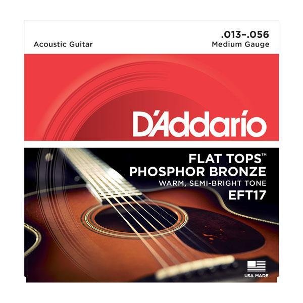 D'Addario EFT17 Flat Top Acoustic Strings 13 - 56 - Remenyi House of Music