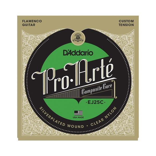 D'Addario EJ25C Pro - Art̩ Clear Nylon Composite, Flamenco - Remenyi House of Music