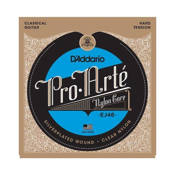 D'Addario EJ46 - Pro Arte Silver/Clear/Hard - Remenyi House of Music