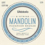 D'Addario EJ73 - Mandolin Phosphor Bronze Light 10 - 38 - Remenyi House of Music