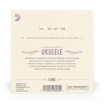 D'Addario EJ88C Nyltech Ukulele, Concert - Remenyi House of Music