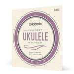 D'Addario EJ88C Nyltech Ukulele, Concert - Remenyi House of Music