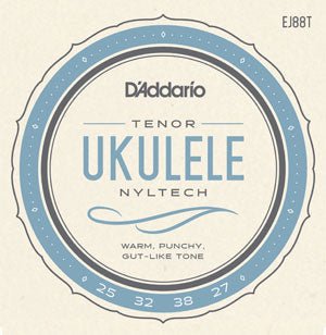 D'Addario EJ88T Nyltech Ukulele, Tenor - Remenyi House of Music