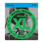 D'Addario EXL130 Nickel Wound Electric Strings - .008 - .038 Extra Super Light - Remenyi House of Music