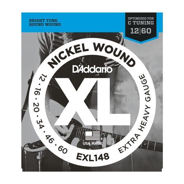 D'Addario EXL148 - D'addario Xl Elec Xtra Heavy 12 - 60 - Remenyi House of Music