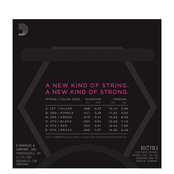 D'Addario NYXL0942 Nickel Wound Electric Guitar Strings Super Light 9 - 42 - Remenyi House of Music