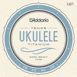 D'Addario Tenor Ukulele Titanium Strings Set EJ87T - Remenyi House of Music