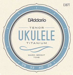 D'Addario Tenor Ukulele Titanium Strings Set EJ87T - Remenyi House of Music