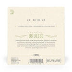 D'ADDARIO UKULELE CLEAR NYLON STRING SET - Remenyi House of Music