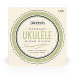 D'ADDARIO UKULELE CLEAR NYLON STRING SET - Remenyi House of Music