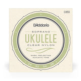 D'ADDARIO UKULELE CLEAR NYLON STRING SET - Remenyi House of Music