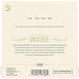 D'ADDARIO UKULELE CLEAR NYLON STRING SET - Remenyi House of Music