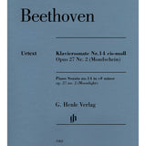 Piano Sonata No. 14 in C-sharp minor, Op. 27, No. 2 (Moonlight)