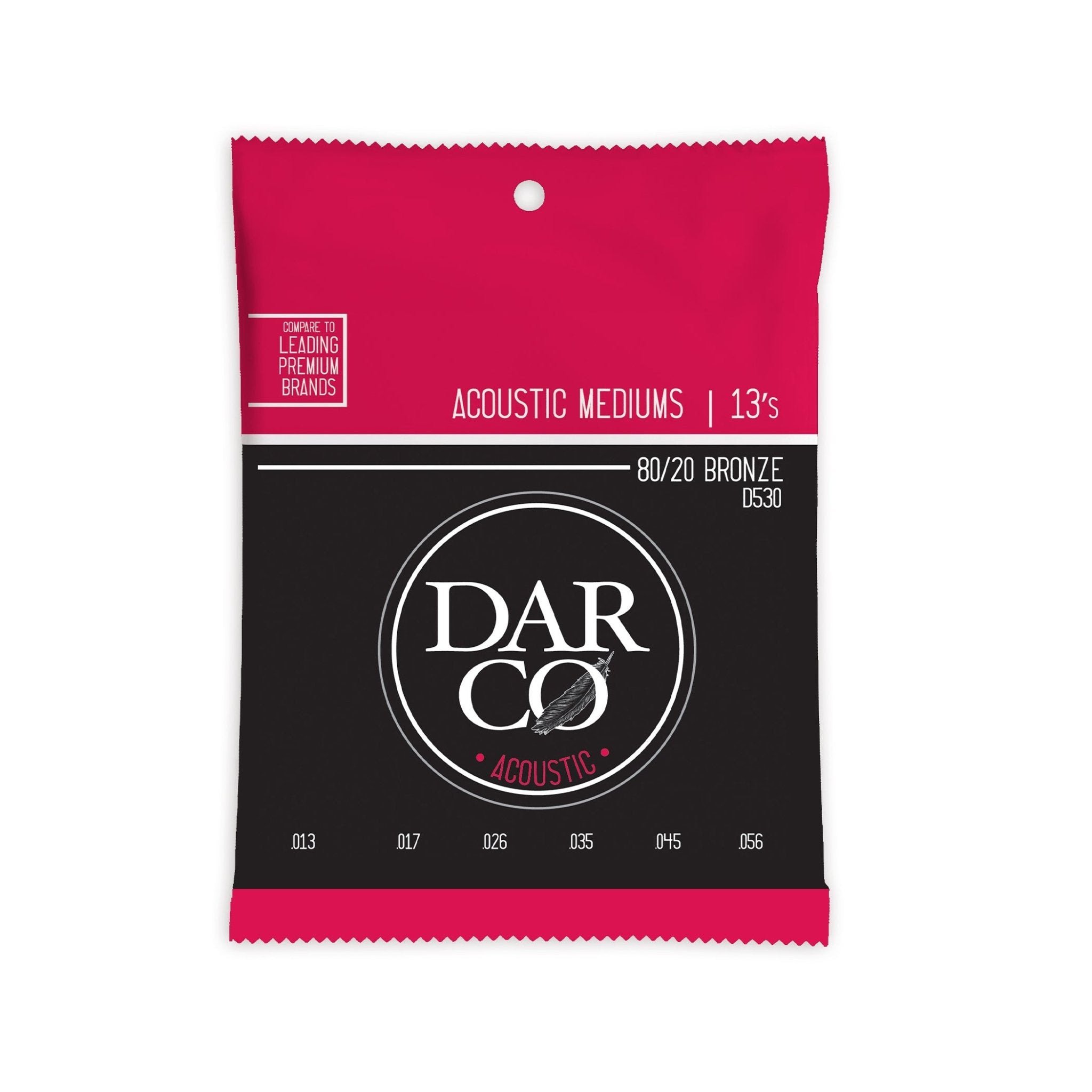 Darco D530 80/20 Bronze Acoustic Guitar Strings - Remenyi House of Music