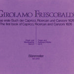 Das erste Buch der Capricci, Ricercari und Canzoni von 1626 - Remenyi House of Music