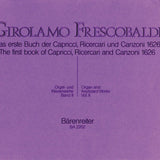 Das erste Buch der Capricci, Ricercari und Canzoni von 1626 - Remenyi House of Music