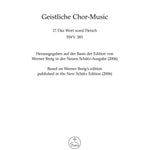 Das Wort ward Fleisch SWV 385 - Remenyi House of Music