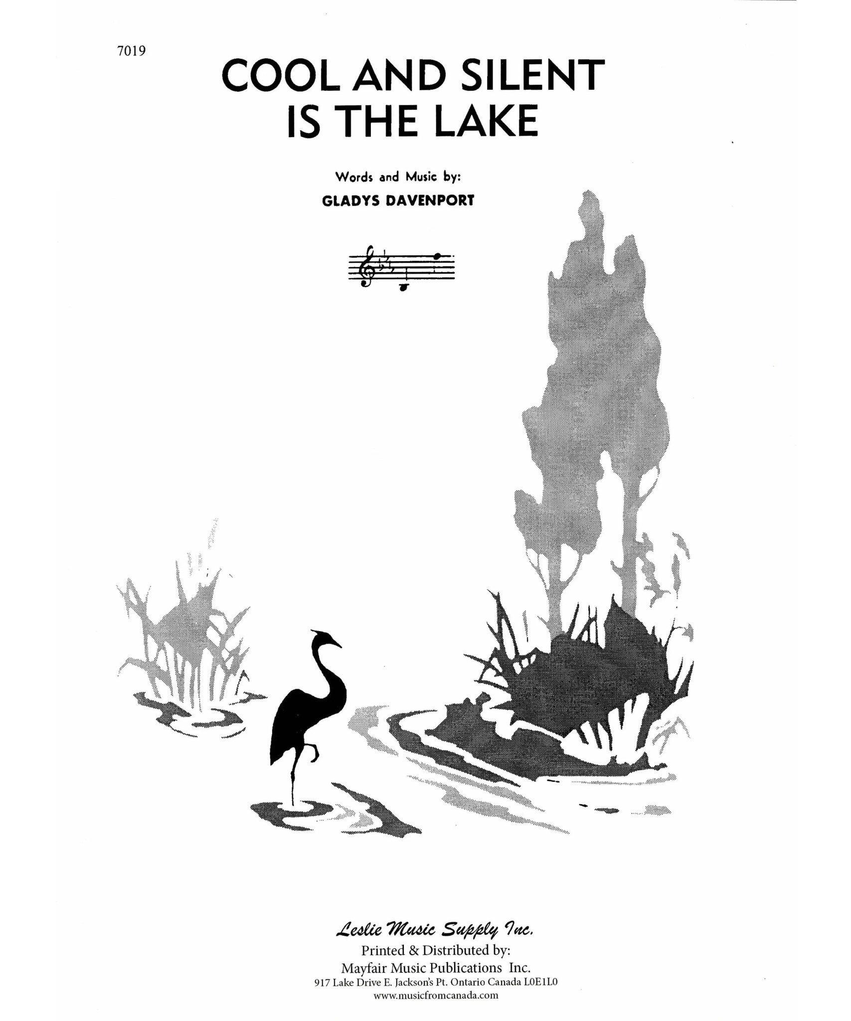 Davenport, G. - Cool & Silent Is the Lake - Remenyi House of Music