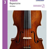 RCM 2021 Violin Repertoire Level 3 (Book & Download)