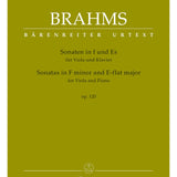 Brahms J. - Viola Sonatas In F-& Eb Op 120