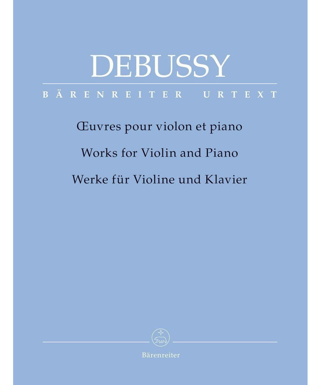 Debussy: Works for Violin and Piano - Remenyi House of Music