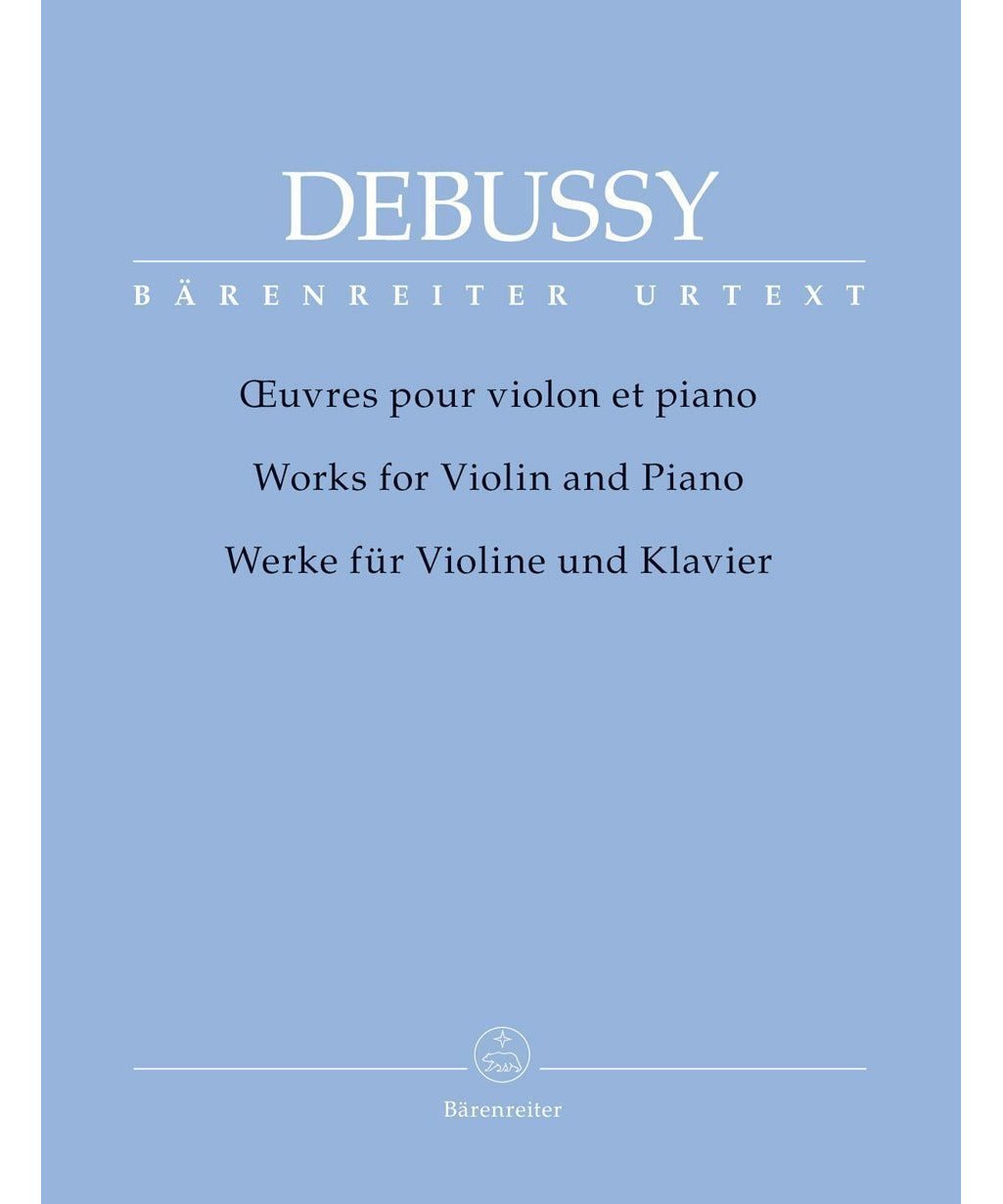 Debussy: Works for Violin and Piano - Remenyi House of Music