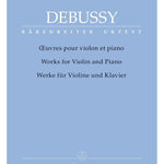 Debussy: Works for Violin and Piano - Remenyi House of Music