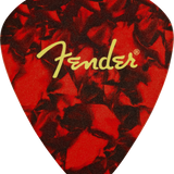 Fender Pick Shape Logo Coasters, 4-Pack, Multi-Color