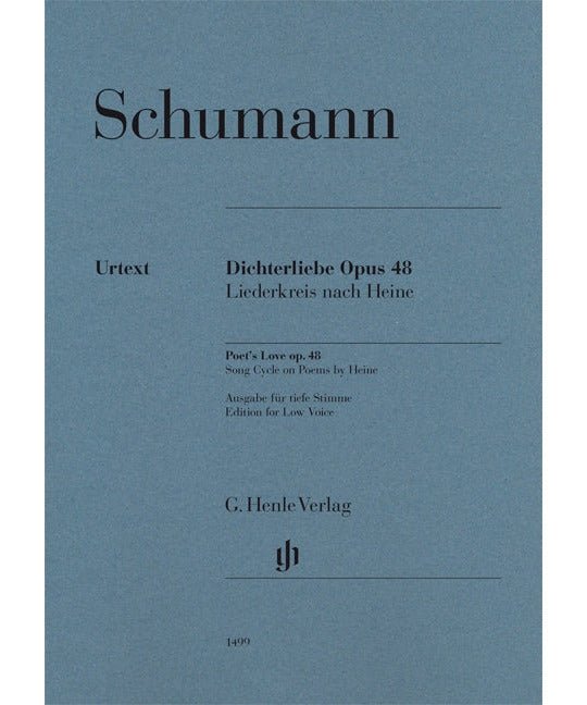 Dichterliebe, Op. 48 (Poet's Love) - Remenyi House of Music