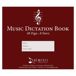 Dictation Book, 8 Stave, 48 pages - Remenyi House of Music