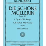 Die Schöne Müllerin. A Cycle of 20 Songs, Opus 25 (G. & E.) - High - Remenyi House of Music