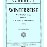 Die Winterreise. A Cycle of 24 Songs, Opus 89 (G. & E.) - High - Remenyi House of Music