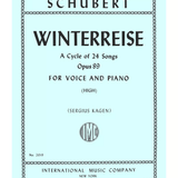 Die Winterreise. A Cycle of 24 Songs, Opus 89 (G. & E.) - High - Remenyi House of Music