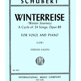 Die Winterreise. A Cycle of 24 Songs, Opus 89 (G. & E.) - Low - Remenyi House of Music