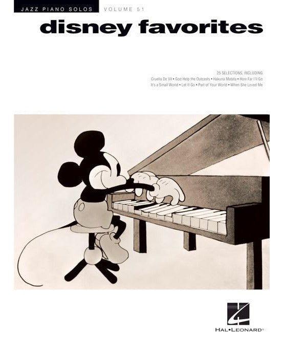 Disney Favorites - Jazz Piano Solos Series Volume 51 - Remenyi House of Music