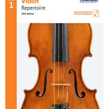 RCM 2021 Violin Repertoire Level 1 (Book & Download)