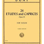 Dont, J. - 24 Etudes and Caprices Op. 35 - Remenyi House of Music