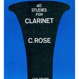 Rose C. - 40 Clarinet Studies V 1