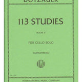 Dotzauer, F. - 113 Studies in Four Volumes (Volume 2) - Remenyi House of Music