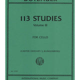 Dotzauer, F. - 113 Studies in Four Volumes (Volume 3) - Remenyi House of Music