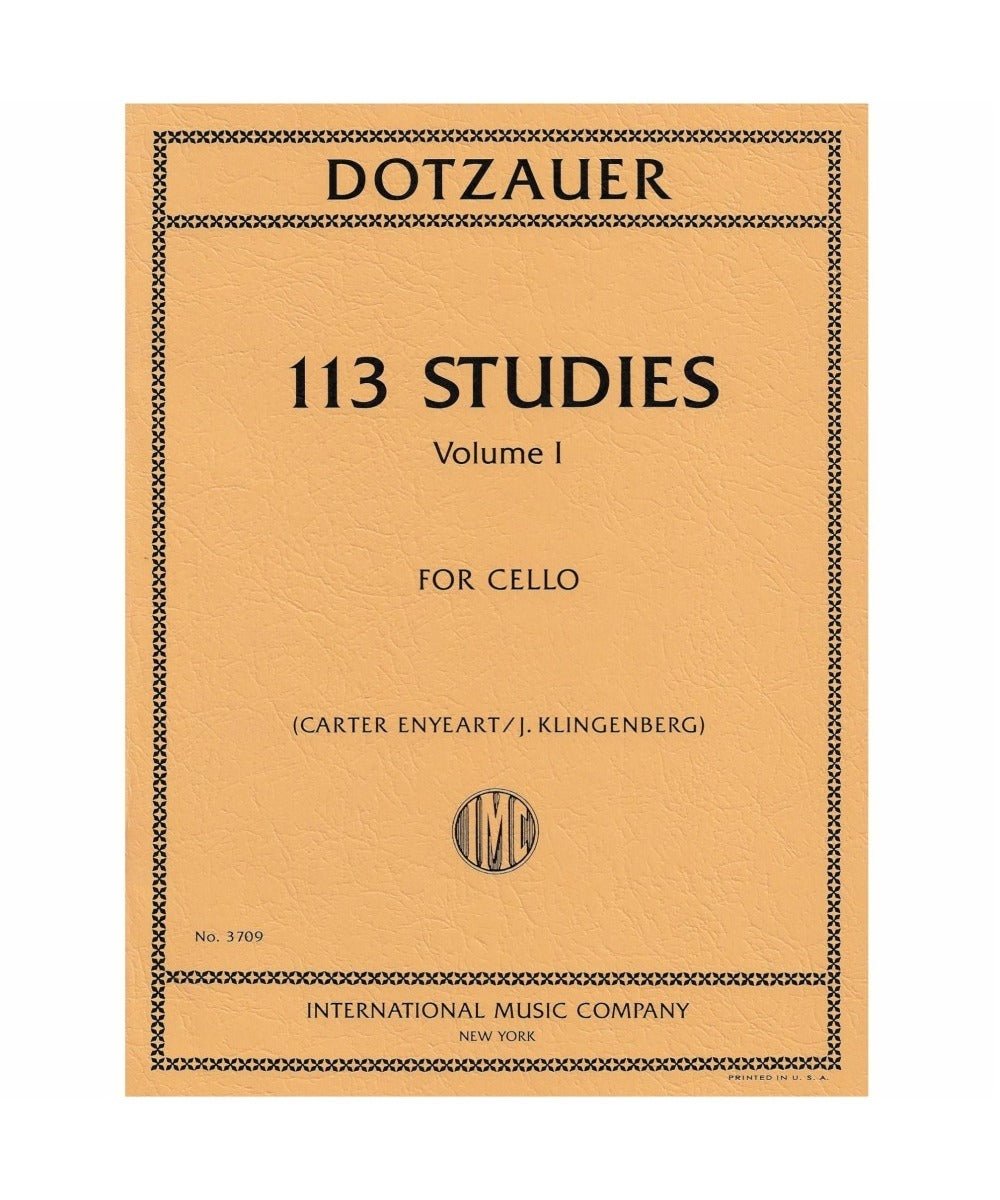 Dotzauer, F. - 113 Studies (Volume 1) - Remenyi House of Music