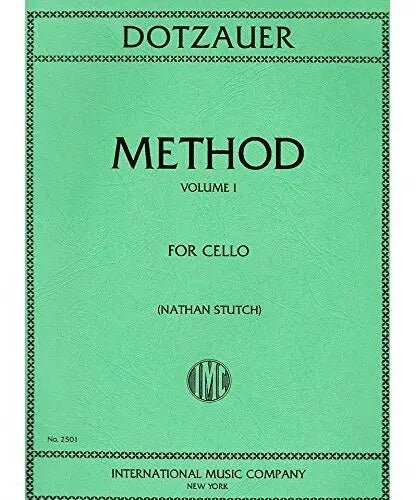 Dotzauer, F. - Cello Method Volume 1 - Remenyi House of Music