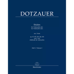Dotzauer, J. - Etudes for Cello solo - Volume 1 - Remenyi House of Music