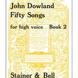 Dowland J. - 50 Songs Volume 2 - High Voice - Remenyi House of Music