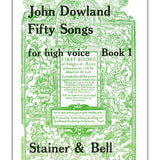 Dowland, J. - Fifty Songs Volume 1 - High Voice - Remenyi House of Music