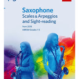 ABRSM 1-5 级：萨克斯音阶、琶音和视奏