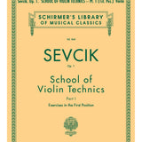 School of Violin Technics, Op. 1 - Book 1