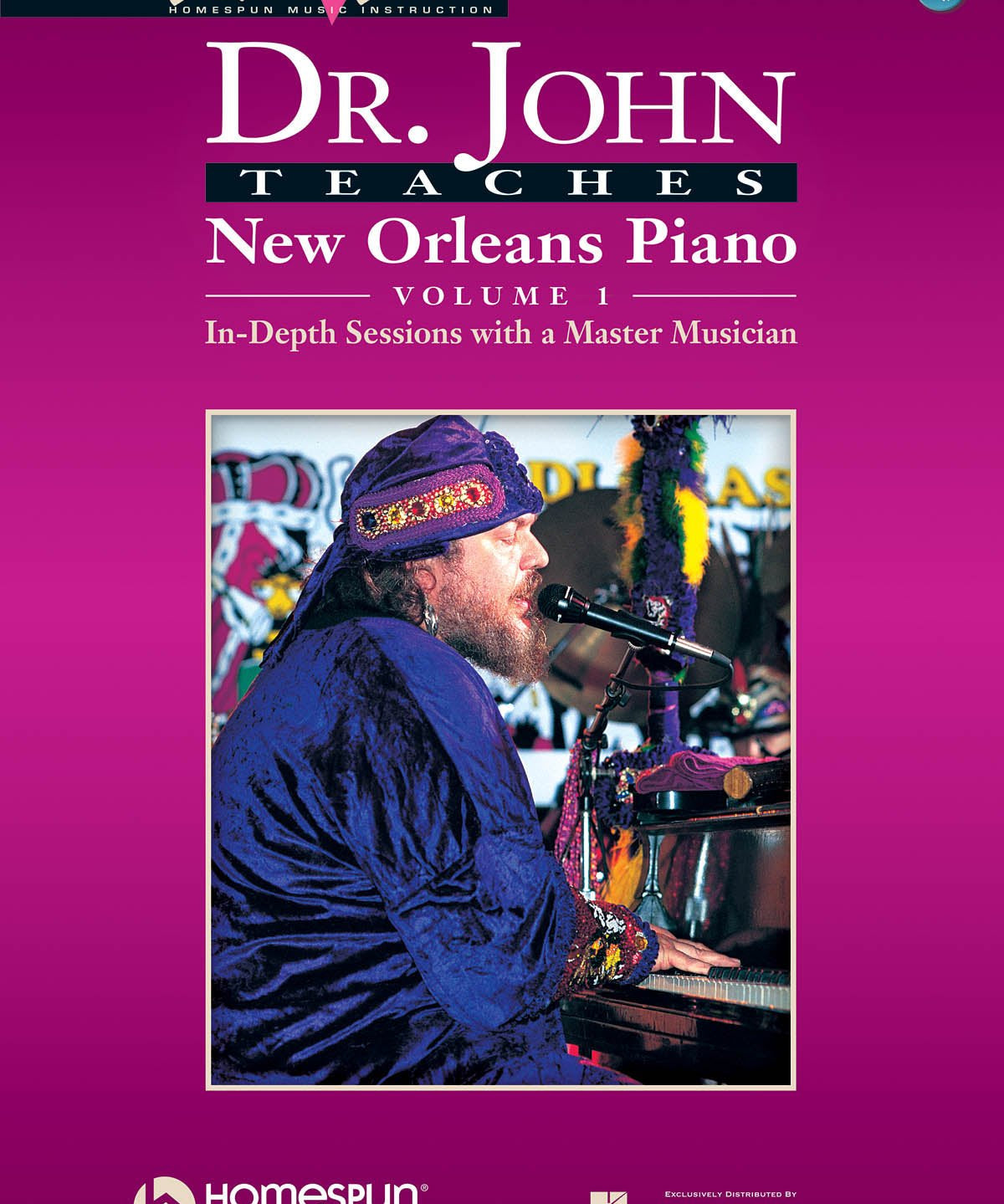 Dr. John Teaches New Orleans Piano - Volume 1 - Remenyi House of Music
