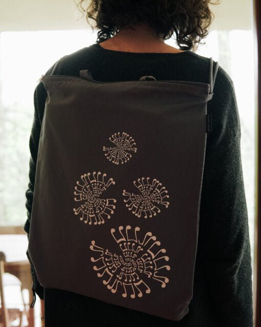 Drawstring Backpack "Hidden Music" Design - Remenyi House of Music