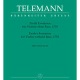 Telemann, G.P. - 12 Fantasias (TWV 40: 14-25)